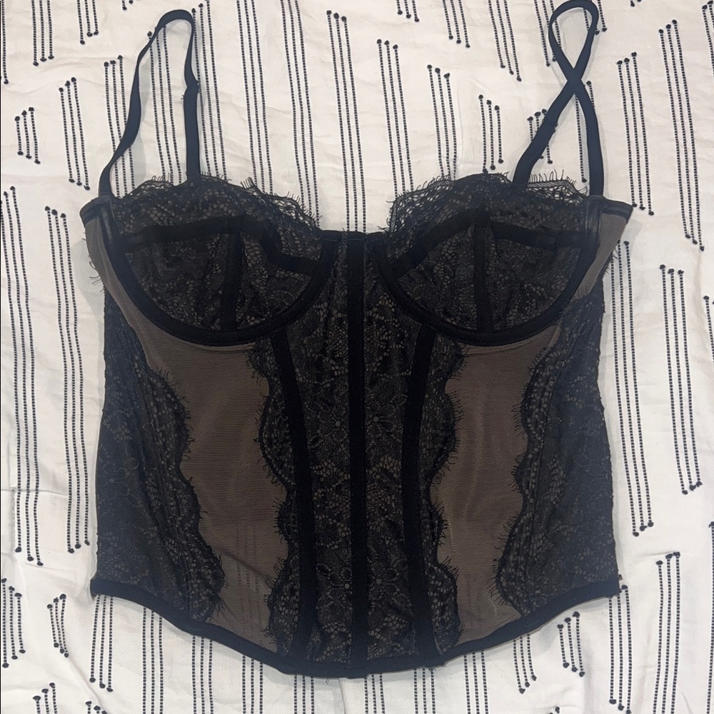 UO Out from Under Modern Love Corset Top